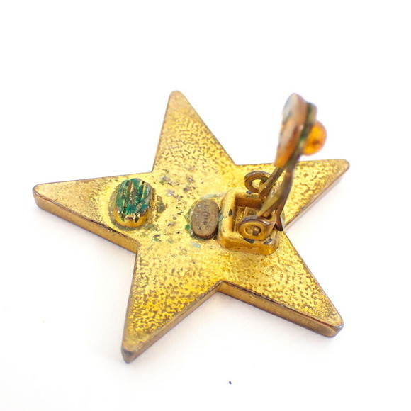 CHANEL Gold Earrings - Picture 6 of 8